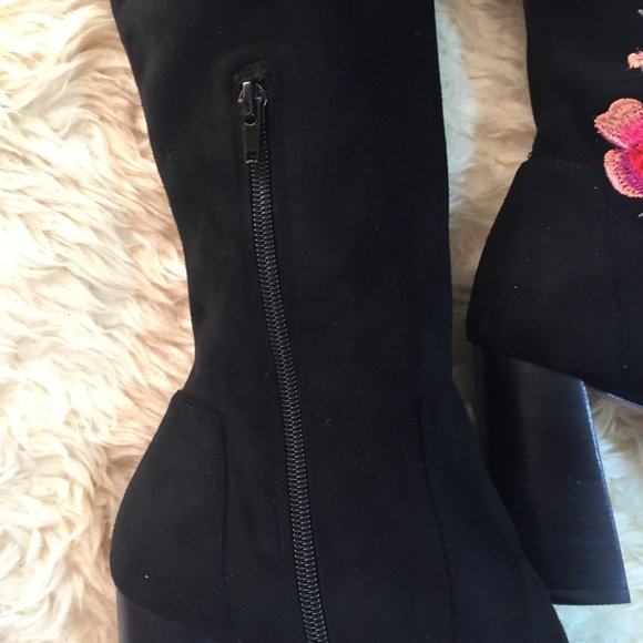 I.N.C International Concepts Delisa Knee-High Faux Suede Boot - Picture 6 of 10